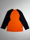 Adidas | Orange Black Sample Raglan Jersey Long Sleeve (L)