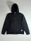 Carhartt WIP Hooded Cotton Bomber Jacket – Black (XL)