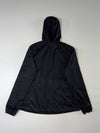 New Balance Logo Tape Black Hooded Track Jacket Women’s (L)