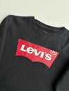 Levi's Batwing Logo Crewneck Sweatshirt – Black(S)