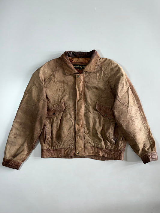Wear Me Out Premium Original Leather Jacket (L)