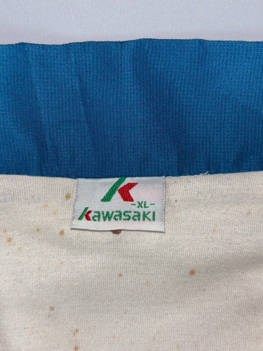 Kawasaki Vintage Colorblock Track Jacket  (XL)