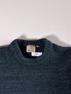 Carhartt WIP Chunky Knit Sweater – Dark Green Marl (S)