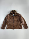 Peter Nygard (Detechable Coller)Premium Original Pure Leather Jacket Womens (M)