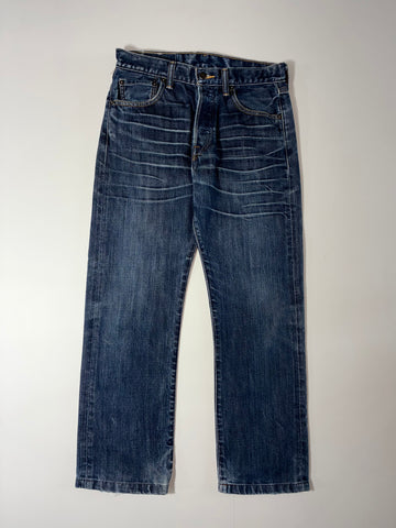 Levi’s 501 Medium Wash Straight Fit Jeans (W:30) (L:39)