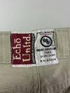 Y2K Echo Unlimited Baggy Cargo Pants Beige (W:29) (L:43)
