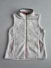 Black Yak Sherpa Fleece Vest in White Women’s (M)