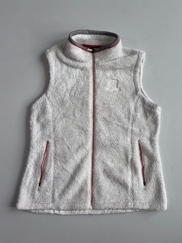 Black Yak Sherpa Fleece Vest in White Women’s (M)