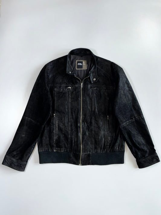 Premium Original Real Leather Jacket (XL)