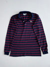 Vintage Lacoste Striped Long Sleeve Polo Shirt (XS)