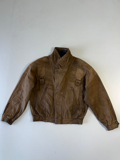 ZSuper Premium Rare Double Original Leather Jacket (M/L)
