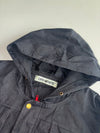 Off-White Camo Sleeve Diagonal Arrows Hooded Jacket Black(XL)