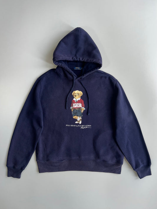 Polo Ralph Lauren Bear Hoodie With QR Code (Xl)