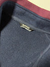 Black Yak Navy Sweater Fleece Full Zip Jacket ( M/L)