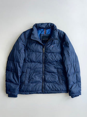 Tommy Hilfiger Quilted Puffer Jacket Navy Blue (M)