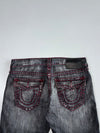 True Religion Ricky Distressed Denim Shorts (W:34|L:20)