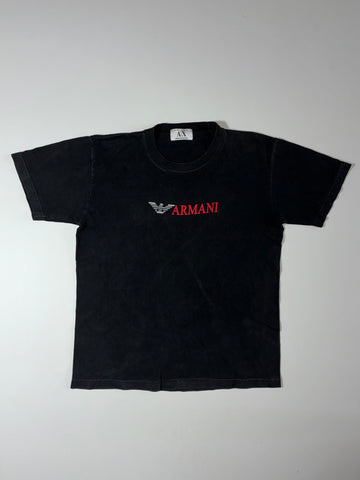 Armani Exchange Logo Print Tee – Black (M)