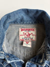 Vintage True Religion Jimmy Big T Denim Vest – Contrast Stitch | (XXS)