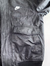 Nike Sportswear Big Swoosh Hooded Bomber Jacket Black – Faux Fur Lined (M)