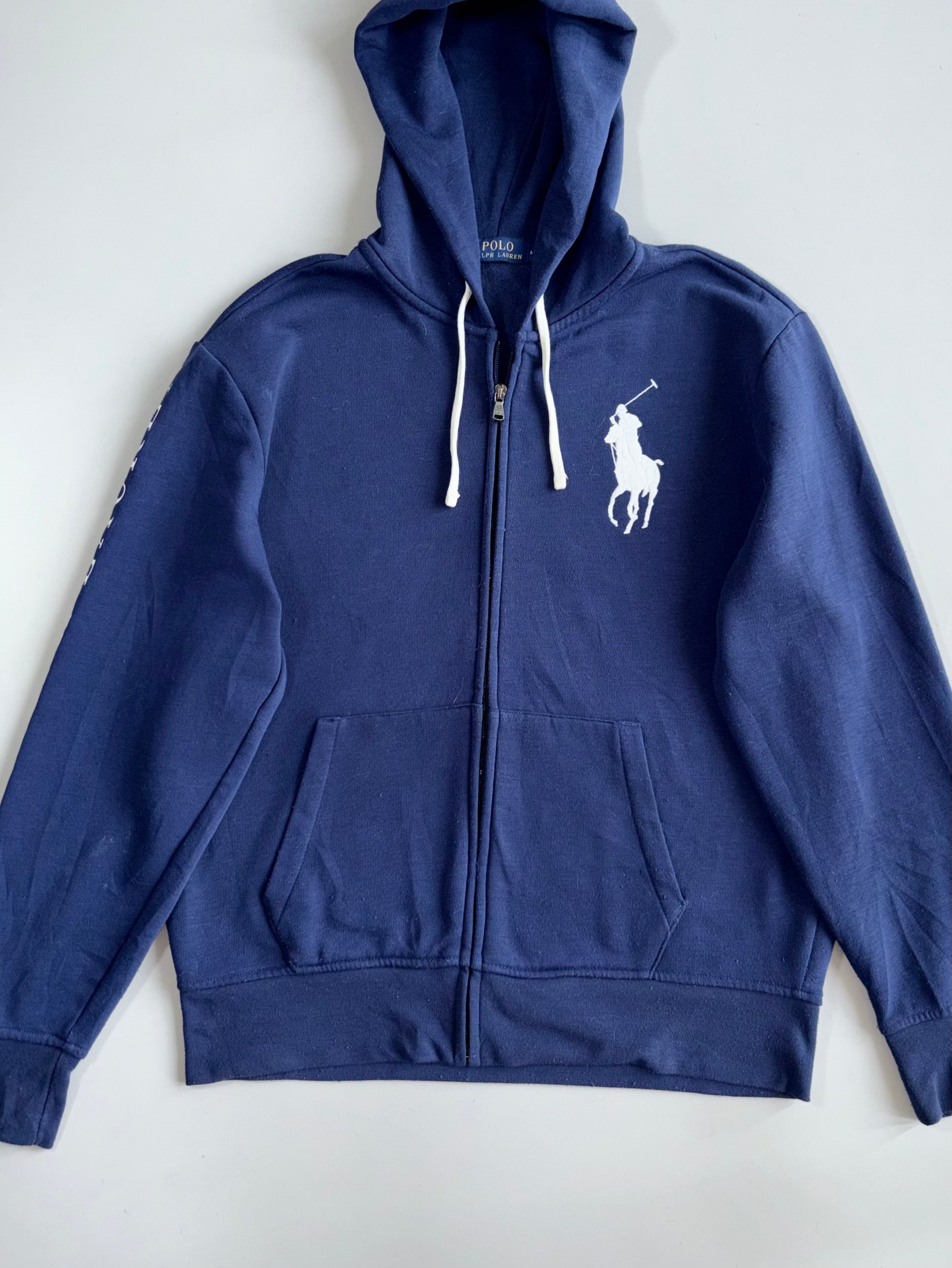 Polo Ralph Lauren Premium Original Zip-Up Hooded Jacket (L) – Drip