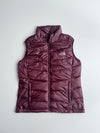 The North Face Summit Series | Burgundy Down Puffer Vest | (M)