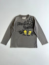 Big Train “Since 1989” Skull Graphic Long Sleeve T-Shirt Washed Charcoal Grey (L/XL)
