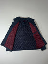 Tommy Hilfiger | Navy Quilted Lined Harrington Jacket | (XL)