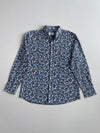 Lacoste Slim Fit Floral Print Shirt Navy(L)