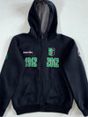 Macron U.S.D. Bobbiese 1912–2012 Centenary Fleece-Lined Zip Hoodie – Black (L)