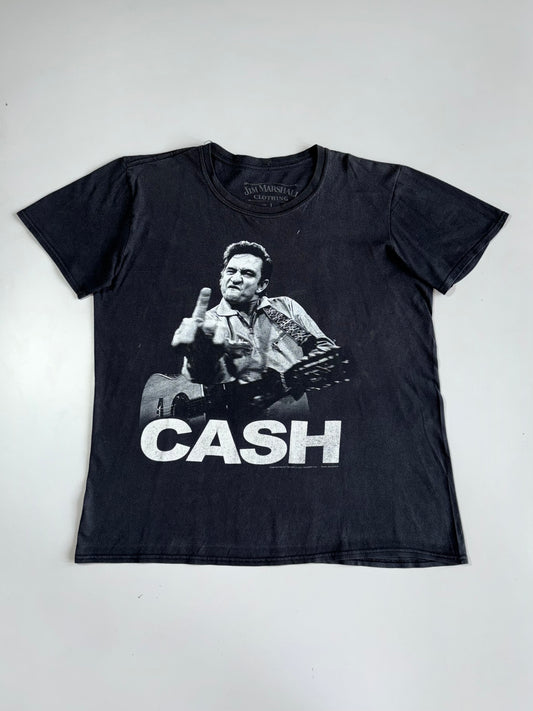 Jim Marshall Clothing x Johnny Cash “The Finger” Official Licensed Photo Tee (M)