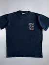 Weird Fish | Faded Space Chest Graphic Tee | Washed Navy (XL)