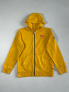Levi’s Batwing Logo Fleece Zip Hoodie – Mustard Yellow (S)