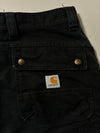 Carhartt Double Knee Carpenter Pants – Faded Black Baggy Workwear (W:33) (L:43)