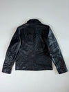 EDC Brand Co. Type A-2 Black Leather Biker Jacket (M/L)