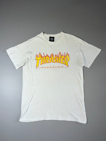 Thrasher Magazine Flame Logo Tee (M)