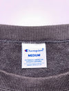 Champion Big Script Logo Crewneck Sweatshirt – Faded Black (S/M)