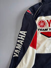 Team Yamaha Racing Colorblock Bomber Jacket – Black/Red/Cream (XL)