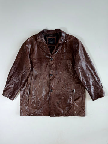 Marc New York Premium Original Leather Jacket (2XL)