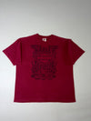 Harley-Davidson Motor Cycles Winged Crest Graphic T-Shirt – Crimson Red (2XL)