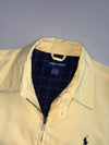 Polo Golf Ralph Lauren Yellow Harrington Jacket with Windowpane Lining (Xl)