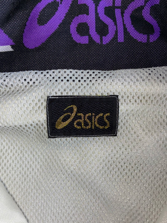 Asics Vintage Track Jacket White & Purple (S)