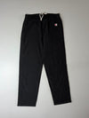 Champion Authentic | Vintage Black Nylon Snap Button Track Pants | (W:32) (L:41)