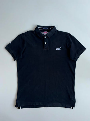 Superdry Classic Polo Black (Size XL)