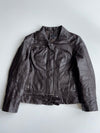 Liberty Island | Leather Jacket Black (S/M)