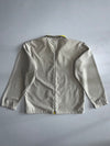 Nike Dri-Fit Beige & Yellow Accent Windbreaker Jacket (M)