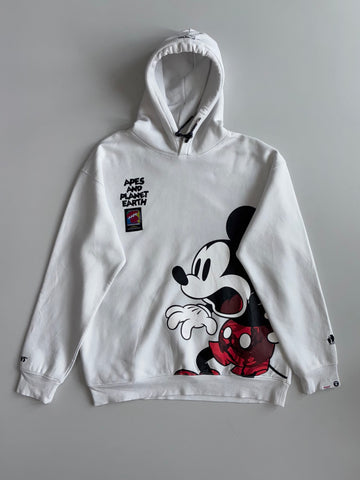 AAPE UNVS by A Bathing Ape × Disney Mickey Mouse Oversized Graphic Hoodie (XL)