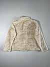 Fila Cream Sherpa Fleece Snap Jacket (S)