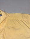 Tommy Hilfiger Pastel Yellow Short Sleeve Button-Up Shirt (M/L)