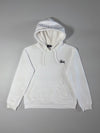 Stussy Basic Logo White Pullover Hoodie  (S)