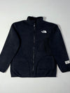 Vintage The North Face Black Fleece Zip-Up Jacket (S)